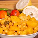 Easy Potato Chickpea Curry