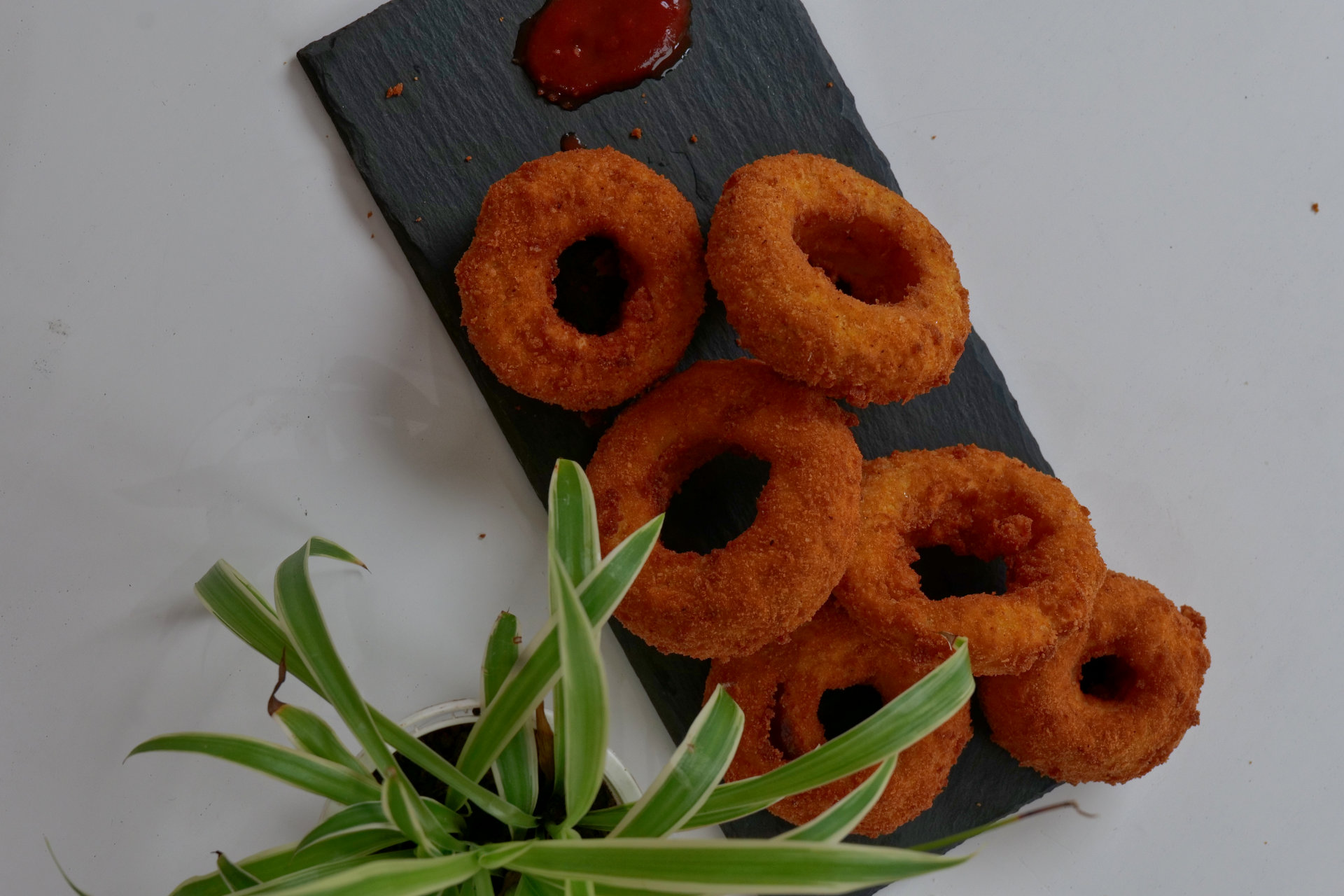 Cheesy Onion Rings